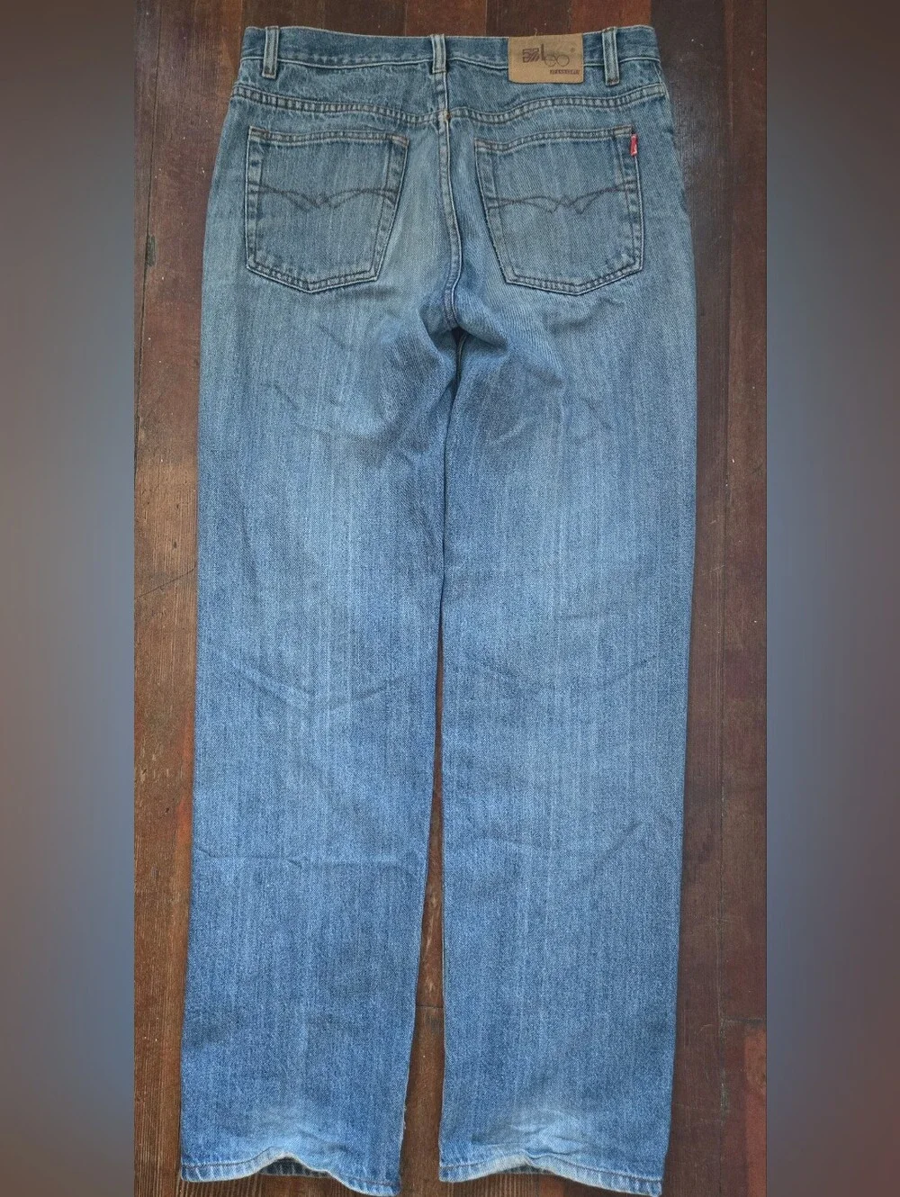 Vintage 57 Leo Medium Wash Straight Leg Jeans Size 33